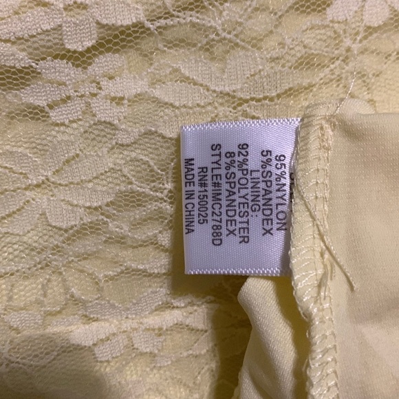 Emory Park Lace Flower Styled Mini Dress - Picture 7 of 7